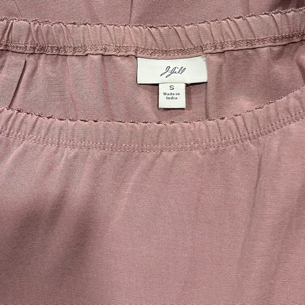 J.Jill Women's‎ Dusty Pink Bamboo Blend Zip Up Midi Skirt, Size S - Picture 4 of 5